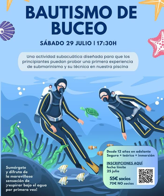 bautismo buceo