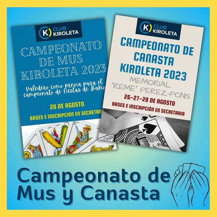 mus y canasta kiroleta