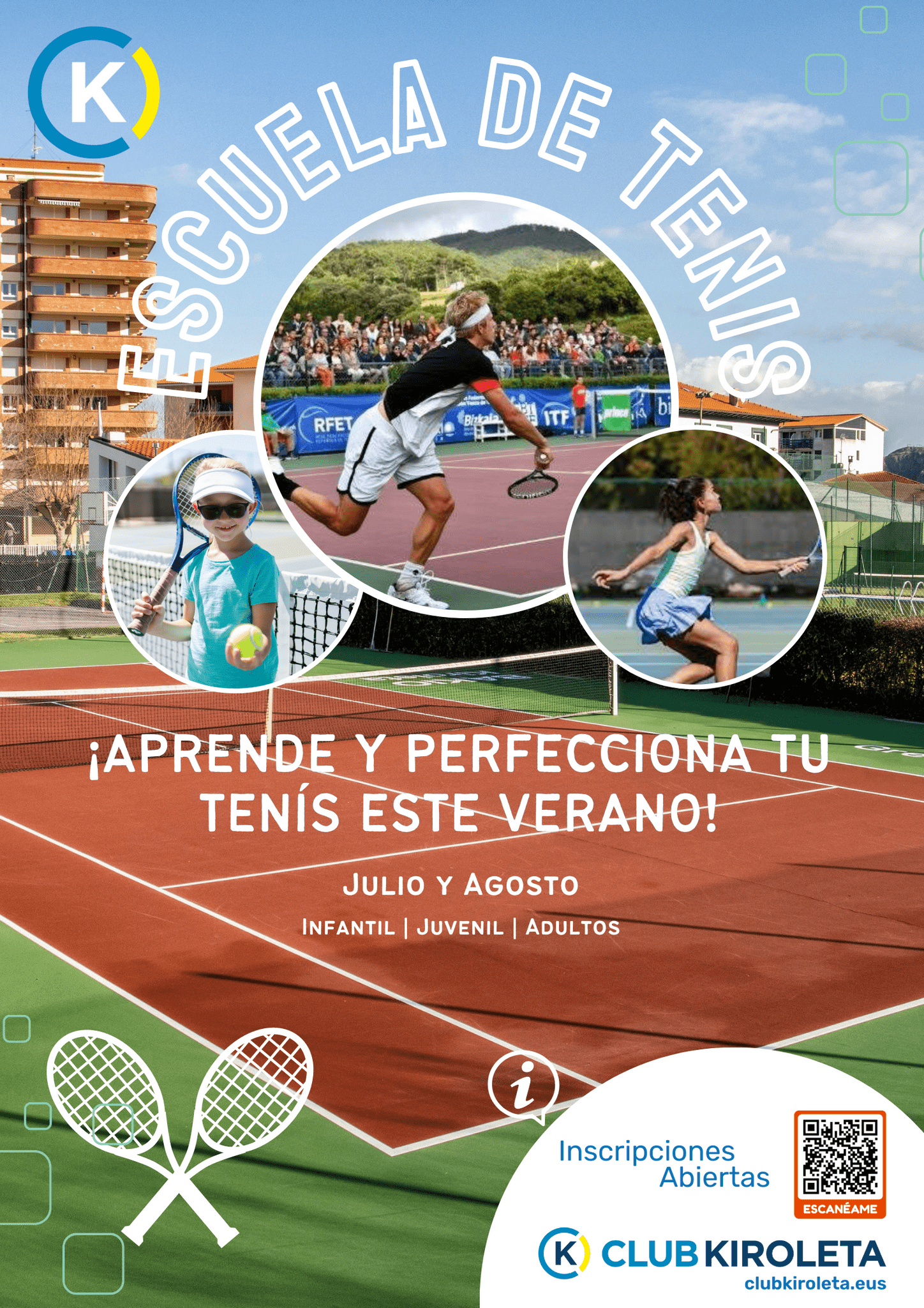 cursos tenis